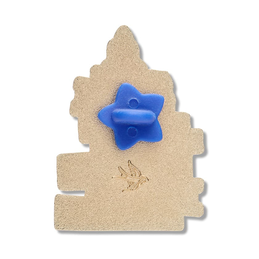 Midnight Library Enamel Pin BookGeek