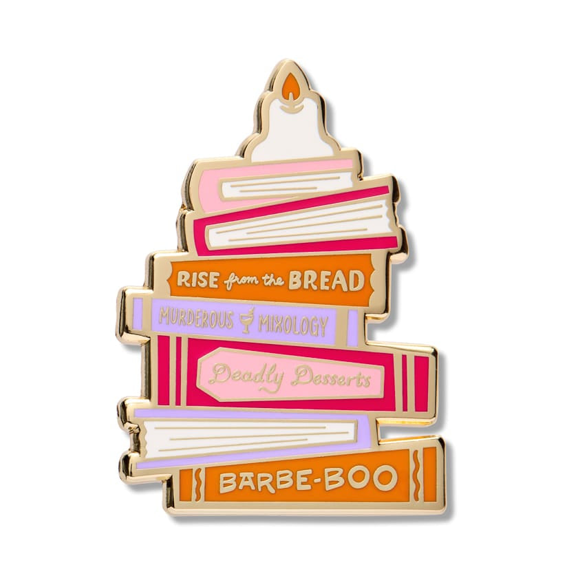 Midnight Library Enamel Pin BookGeek