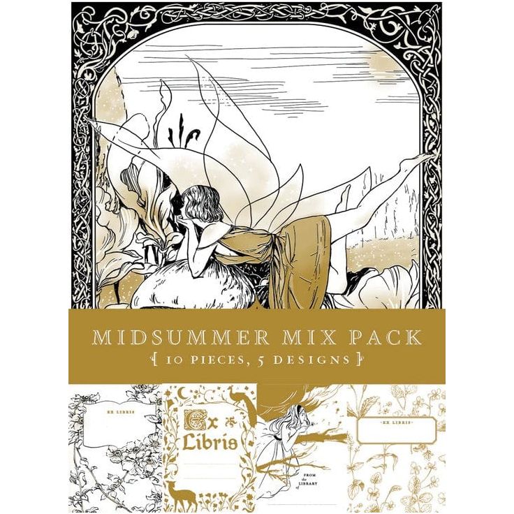 Midsummer Mixed Bookplates BookGeek