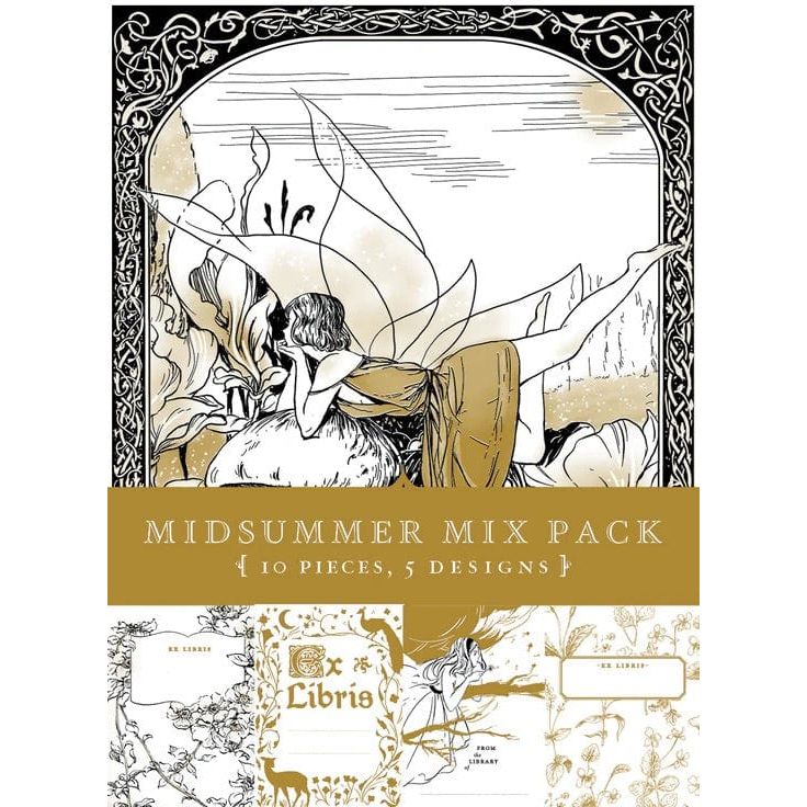 Midsummer Mixed Bookplates BookGeek