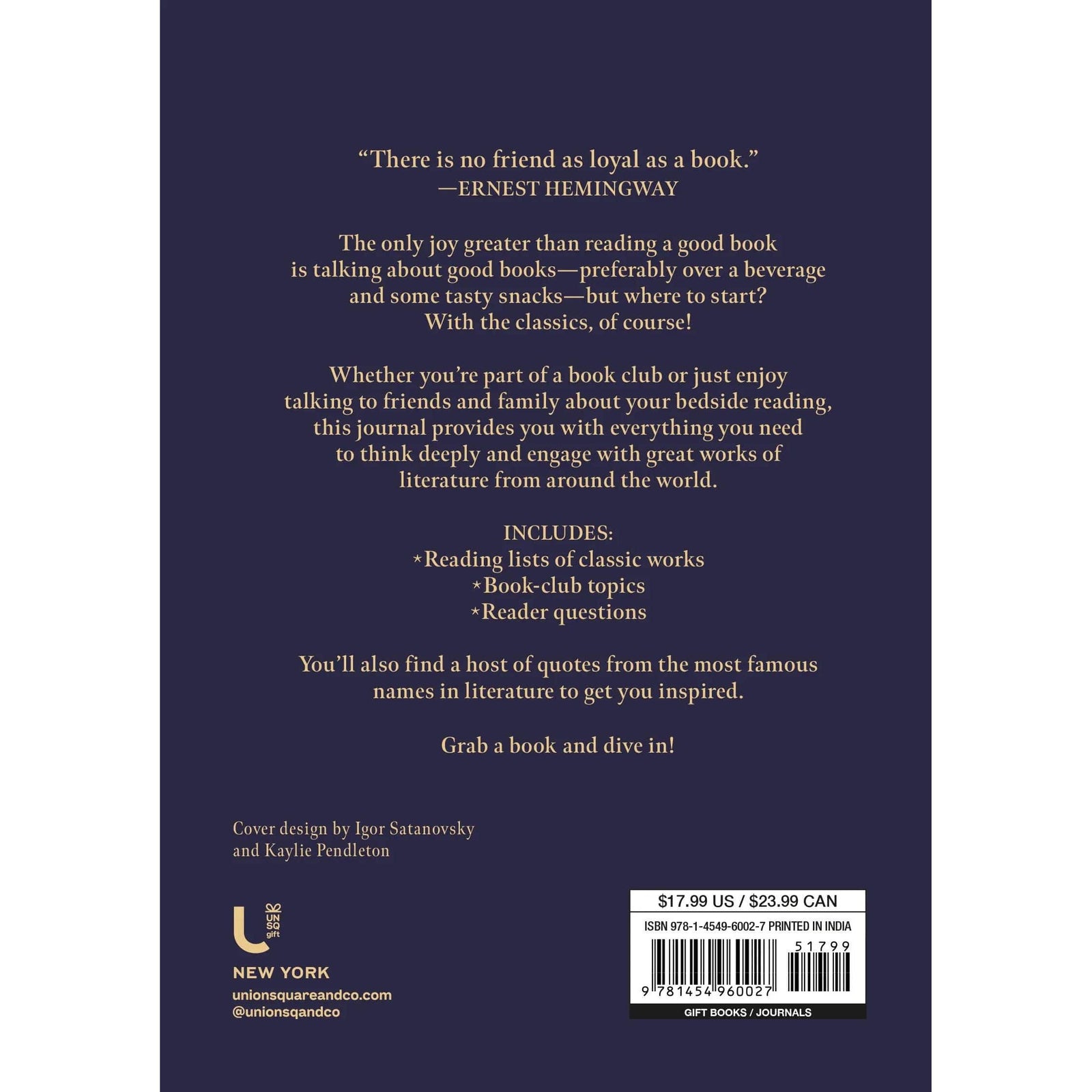 Must-Read Classics: A Book Club Journal for Bibliophiles BookGeek