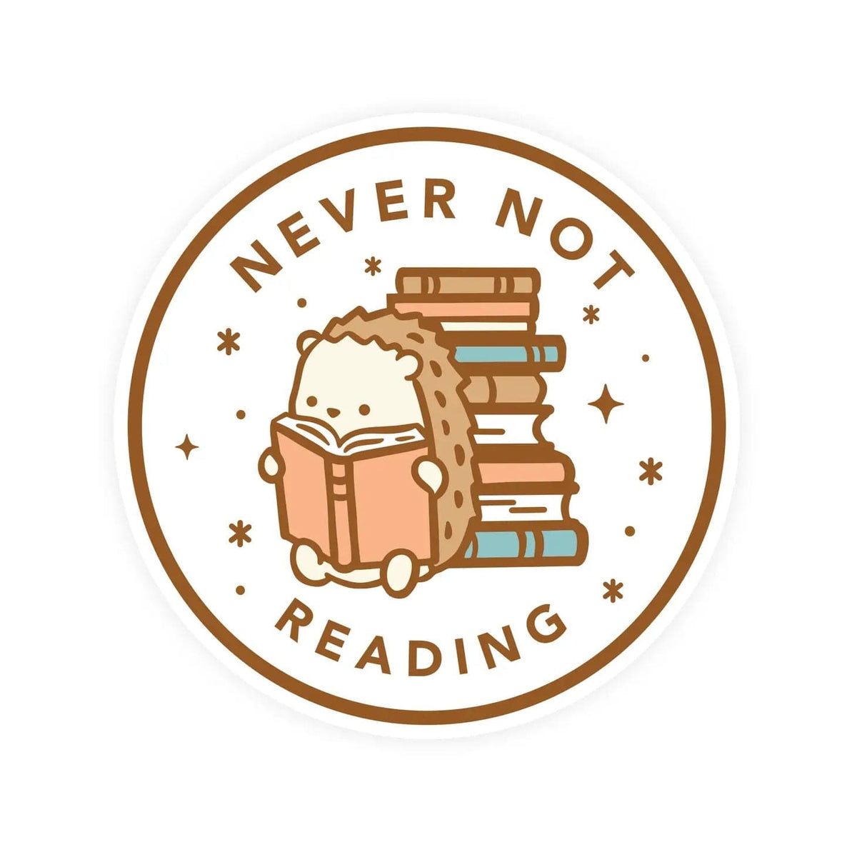 Never Not Reading Sticker BookGeek