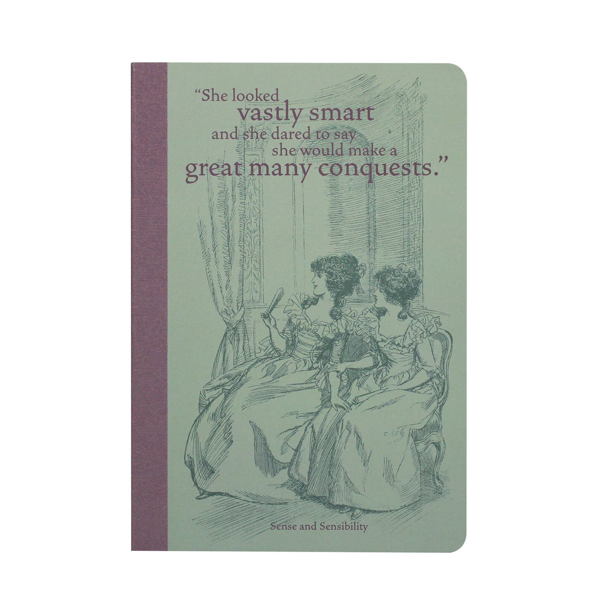 Notebook Jane Austen Sense and Sensibility Literary BookGeek