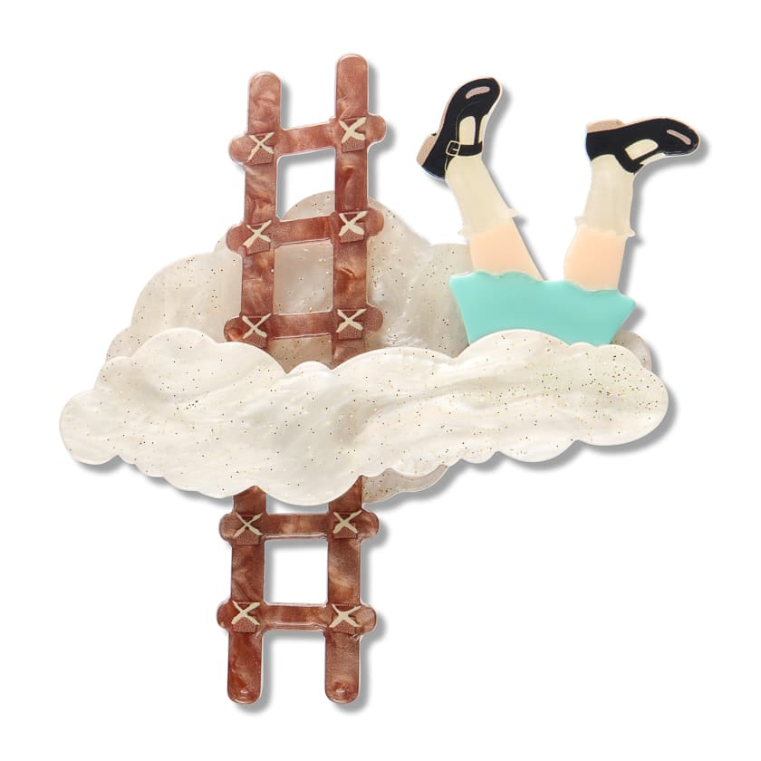 On to the next Land! Brooch BookGeek