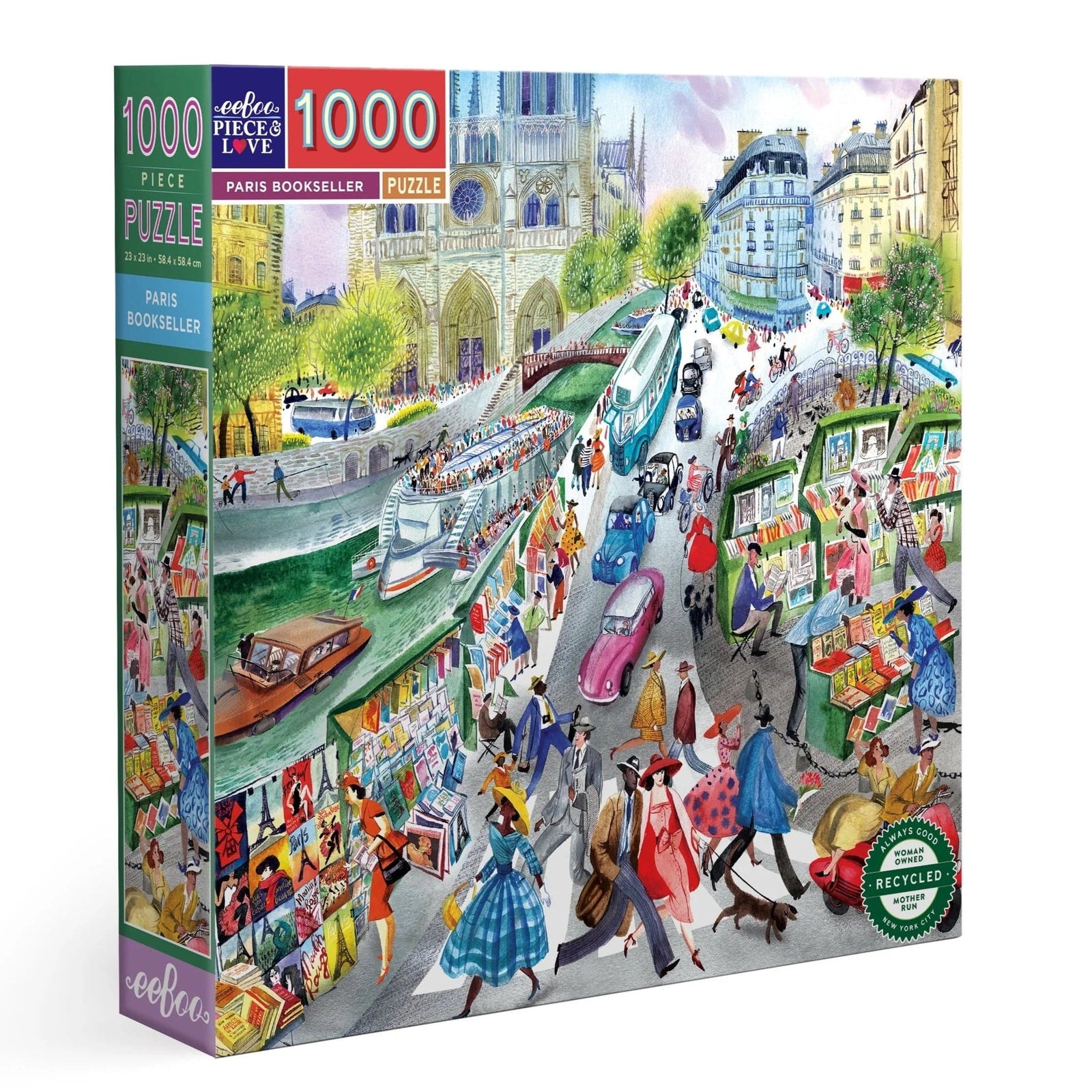 Paris Bookseller Puzzle BookGeek