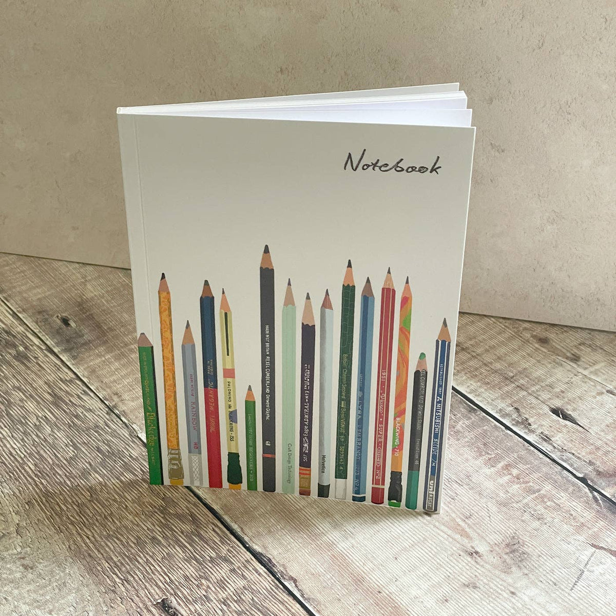 Pencils - A5 premium notebook BookGeek