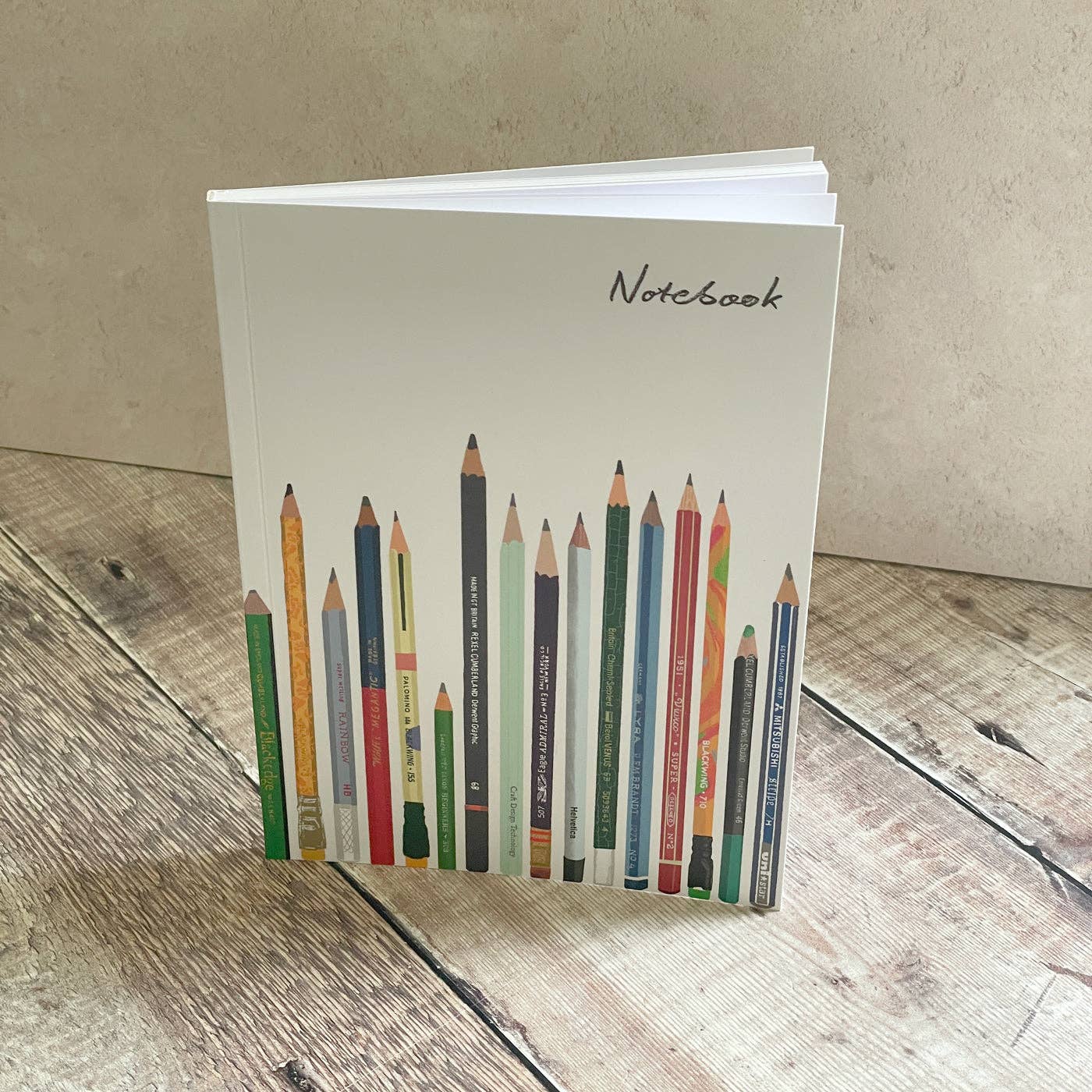 Pencils - A5 premium notebook BookGeek