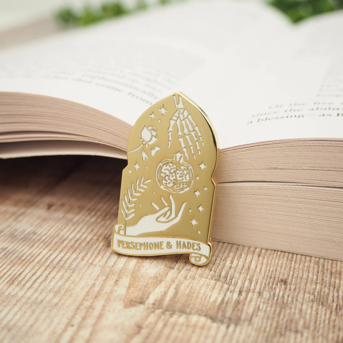 Persephone and Hades Enamel Pin BookGeek