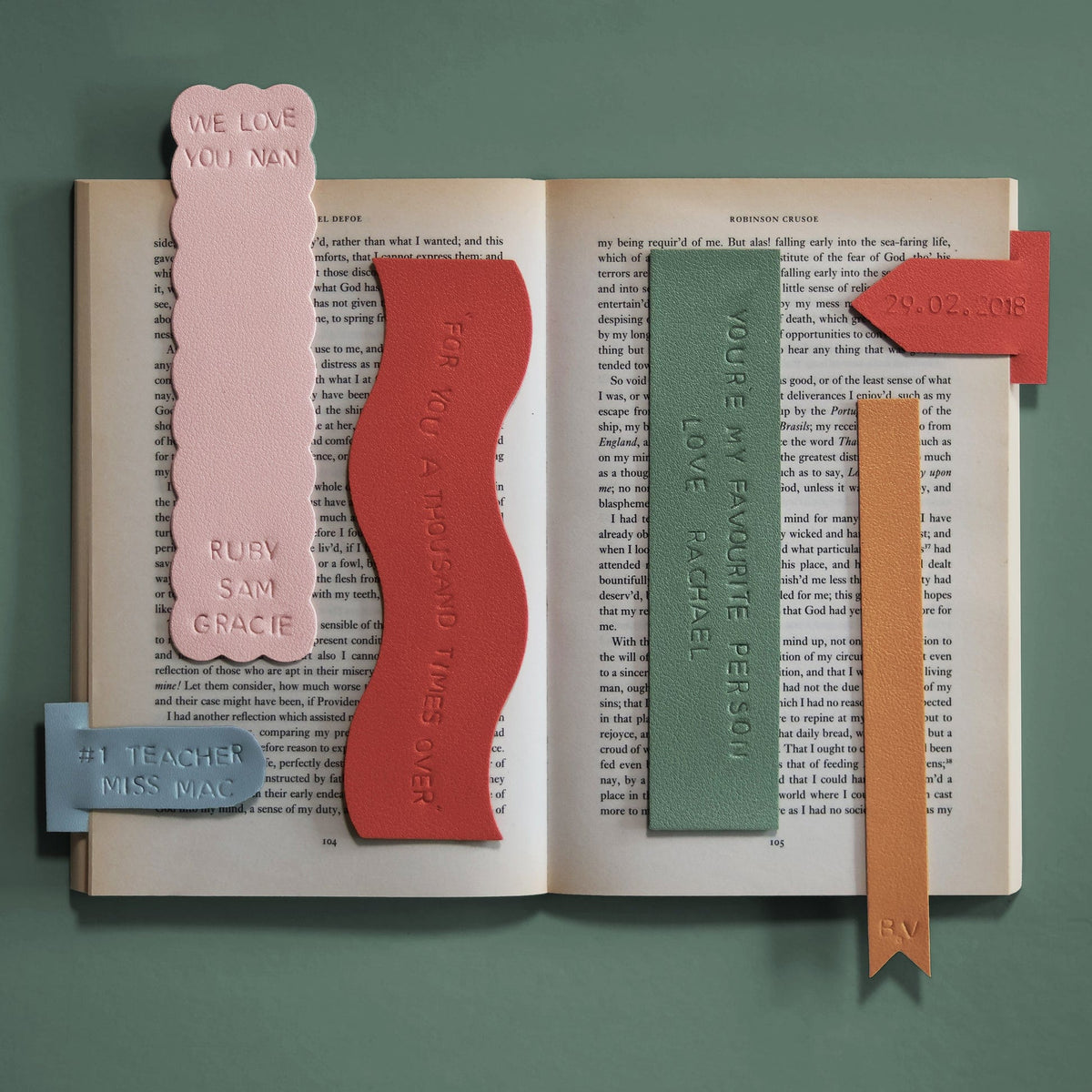 Personalised Bookmarks DIY Kit BookGeek