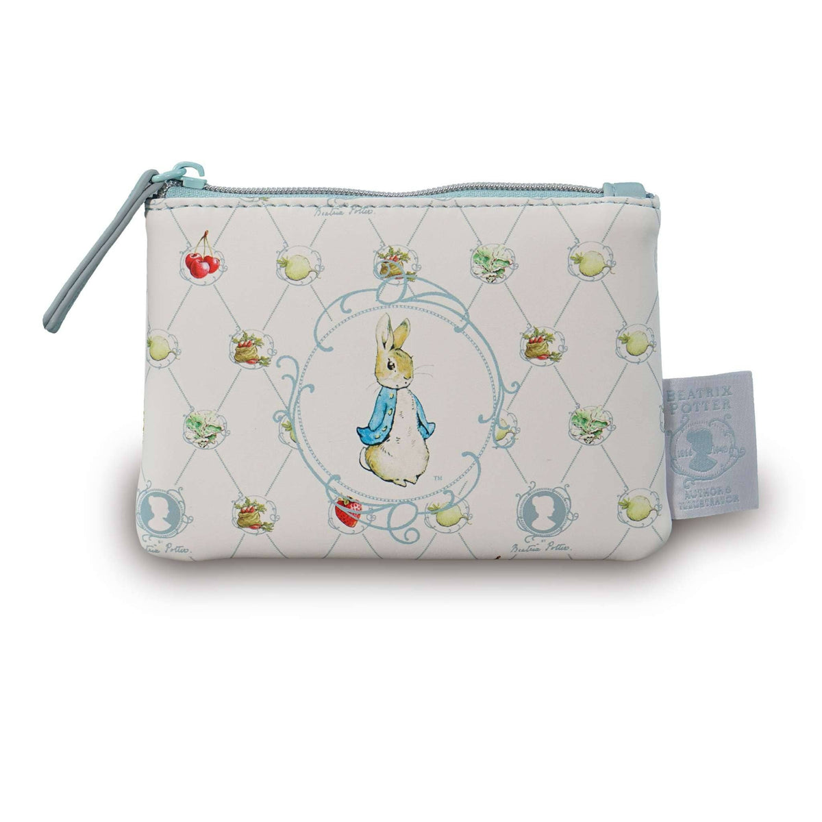 Peter Rabbit Coin Purse - Faux Leather Vegetable Print BookGeek