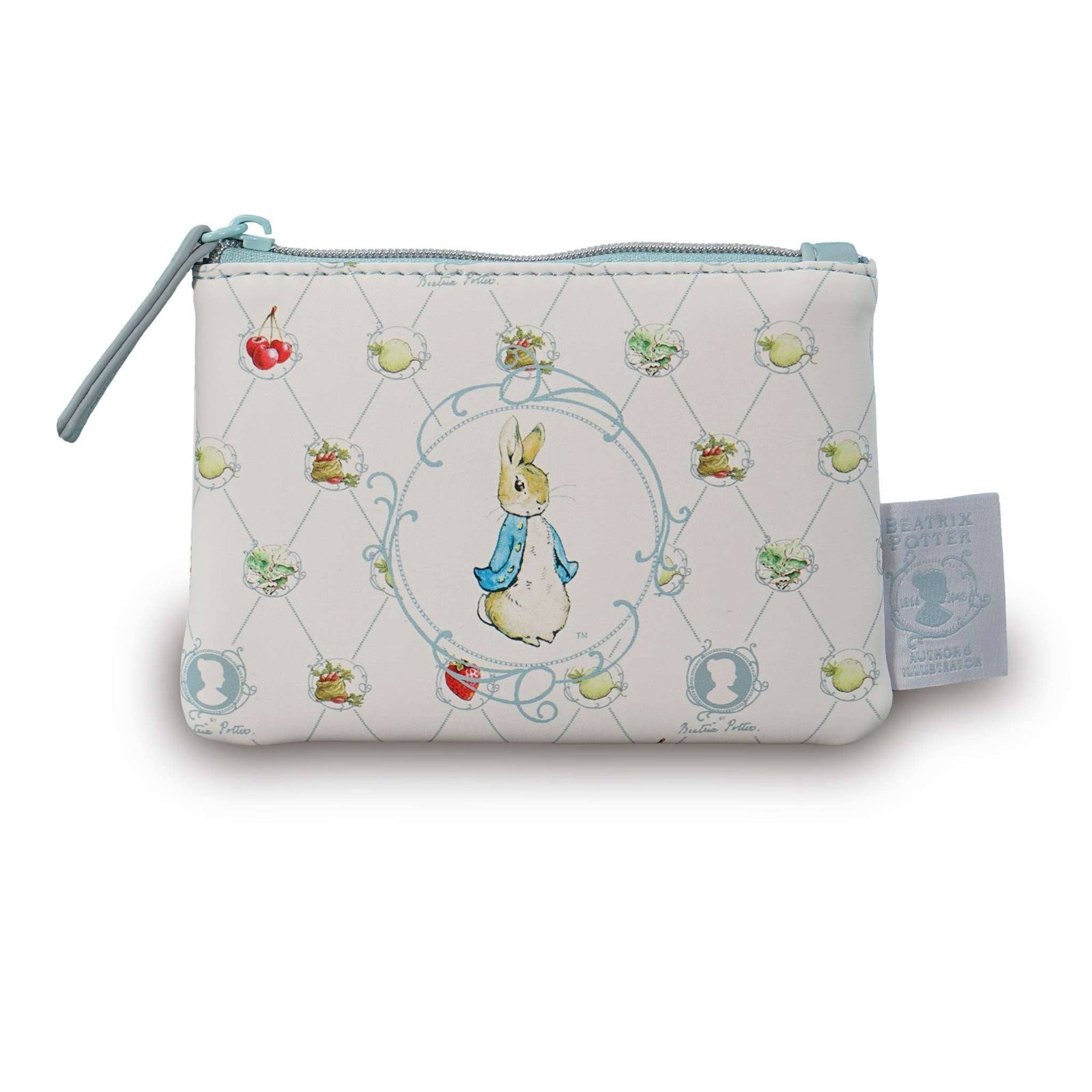 Peter Rabbit Coin Purse - Faux Leather Vegetable Print BookGeek