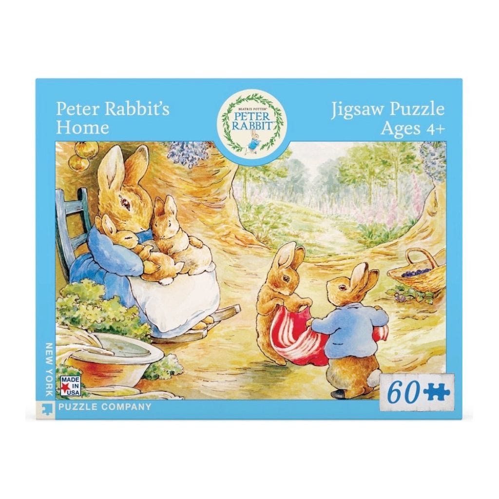 Peter Rabbit&#39;s Home Jigsaw Puzzle BookGeek