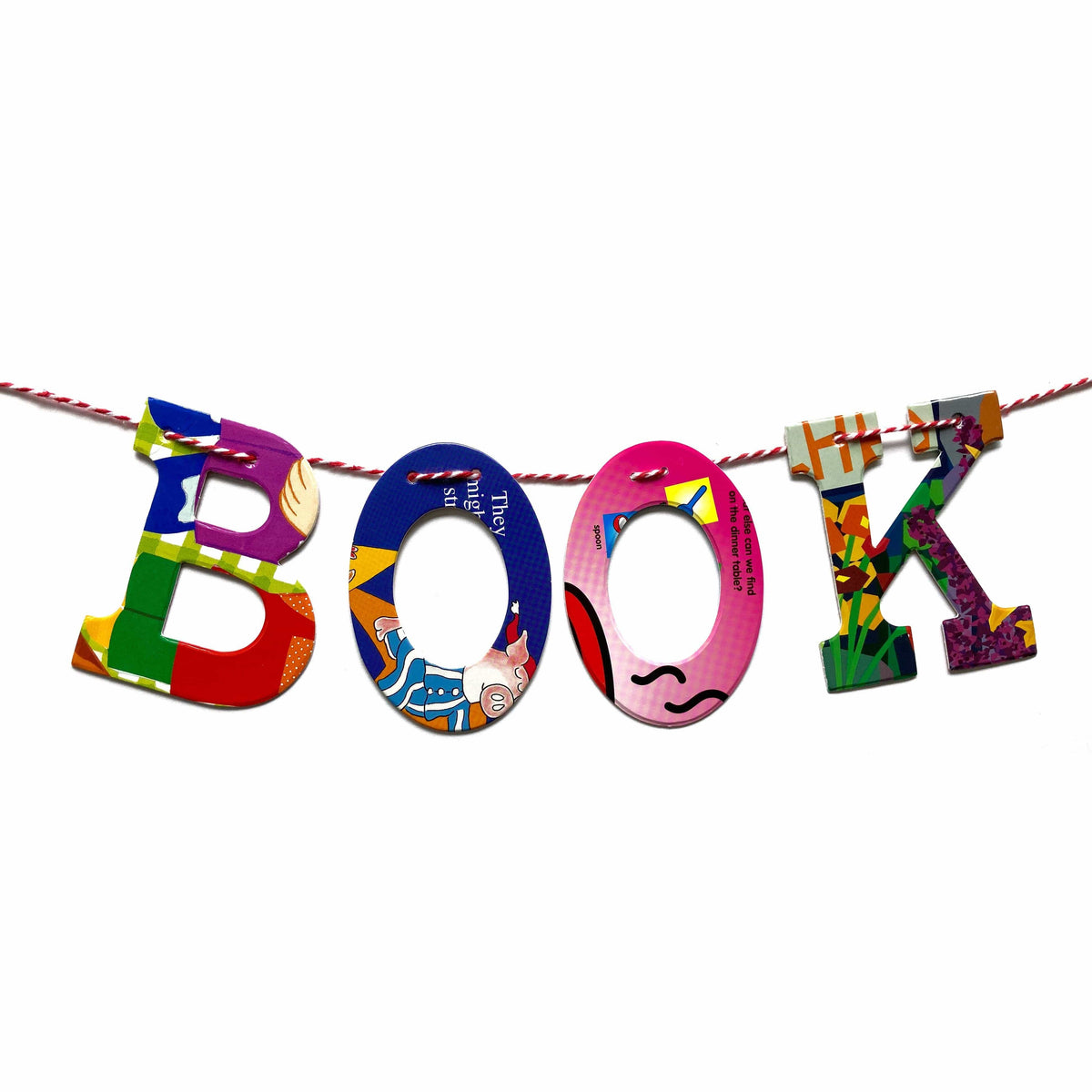 Phrase Garlands - Book Nook BookGeek