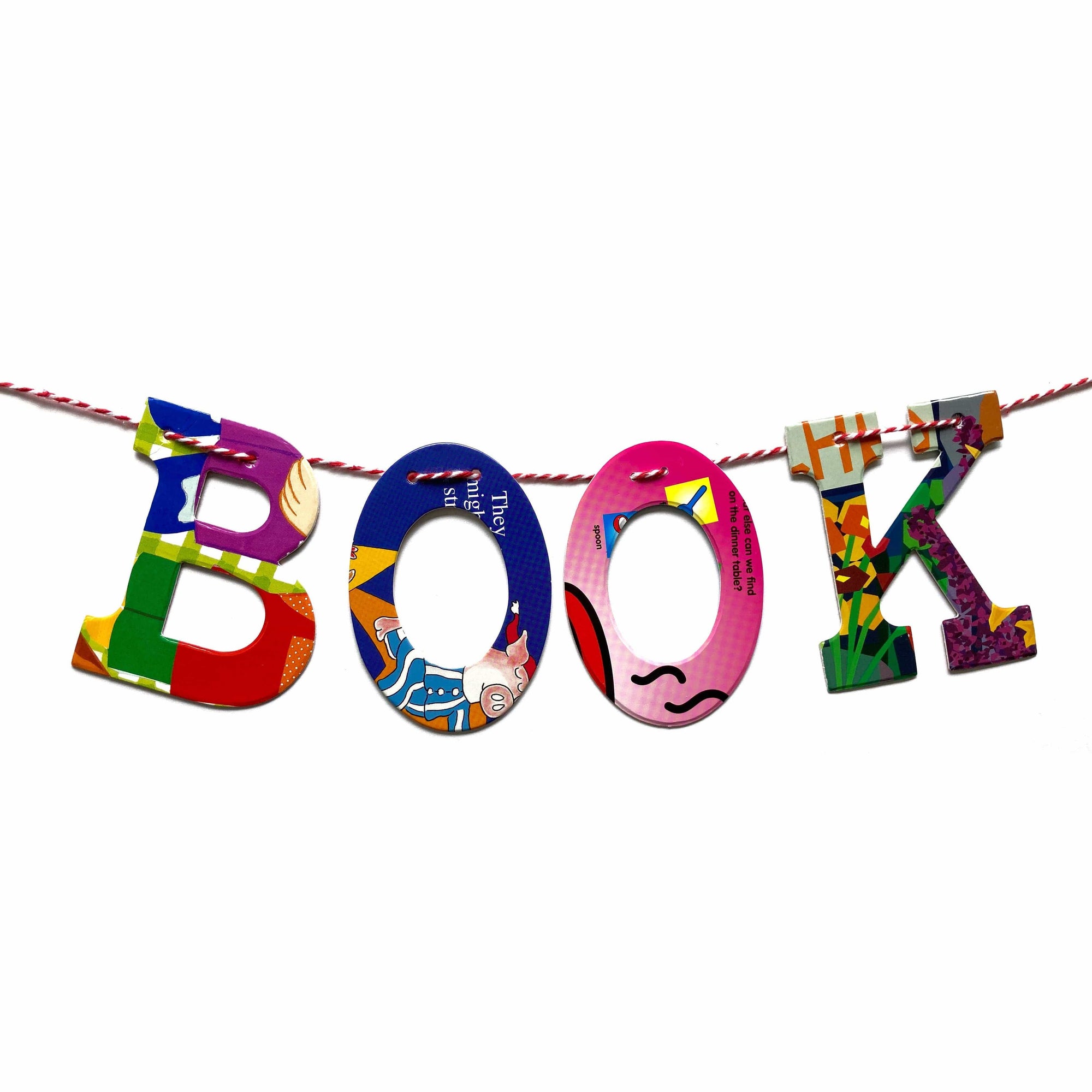 Phrase Garlands - Book Nook BookGeek