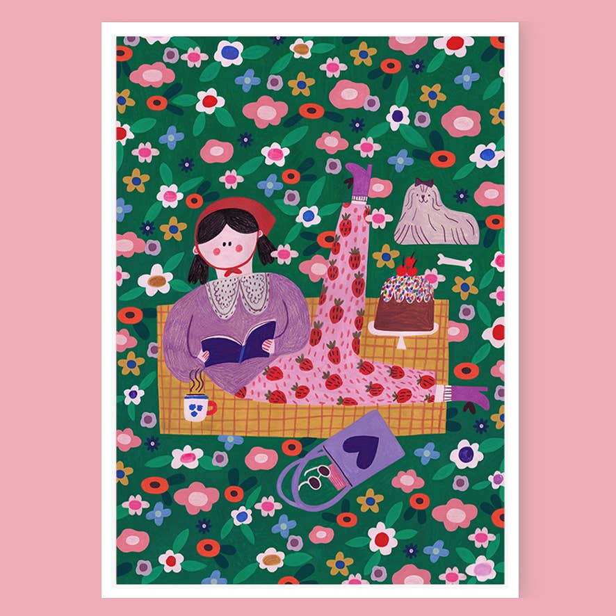 Picnic Art Print BookGeek