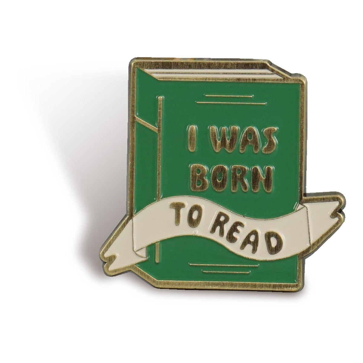 Pin Badge - Pulteney Press (Born to Read) BookGeek