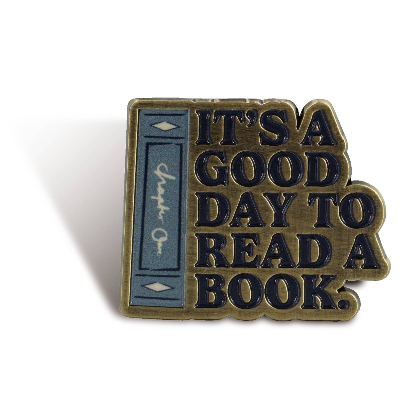 Pin Badge - Pulteney Press (Good Day) BookGeek
