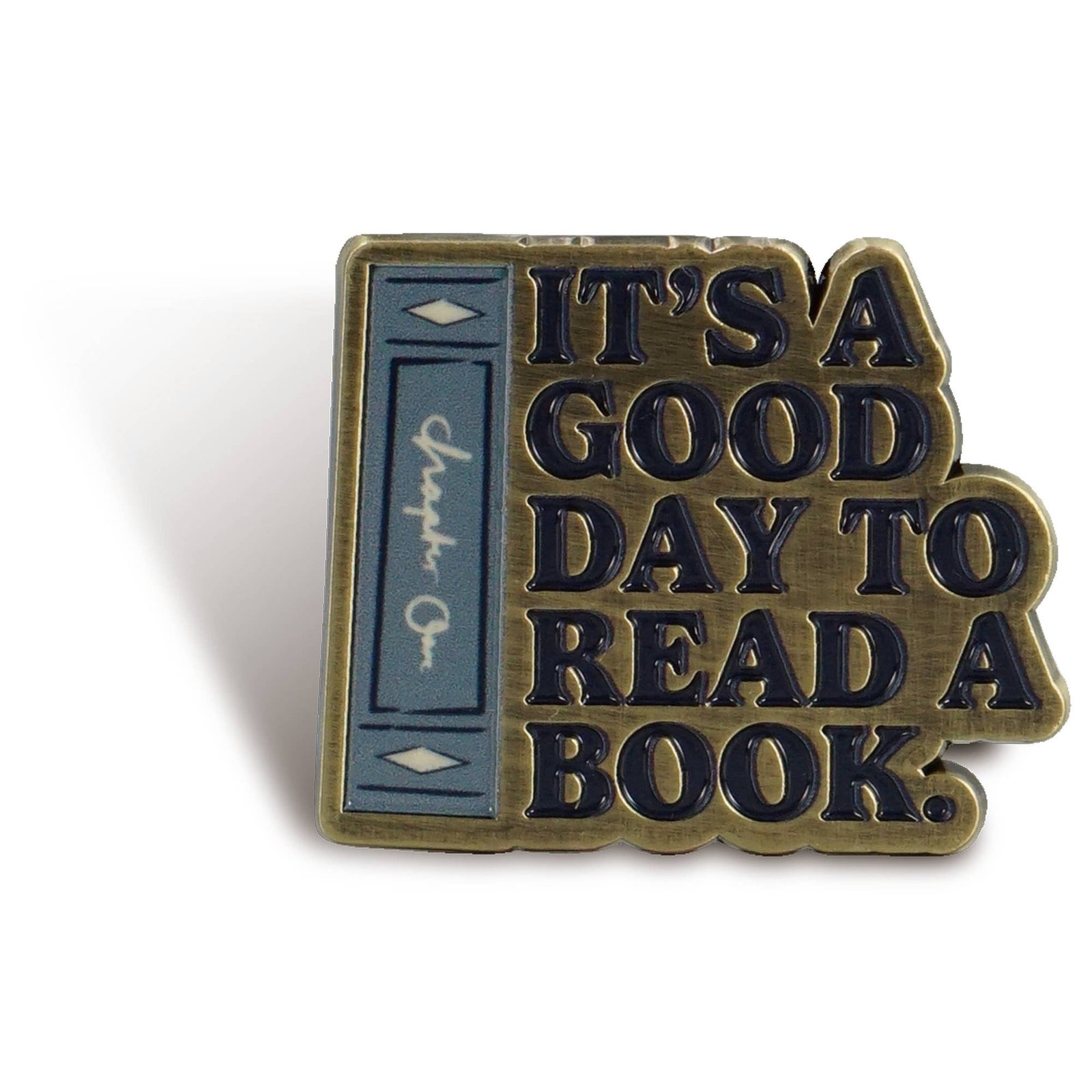 Pin Badge - Pulteney Press (Good Day) BookGeek