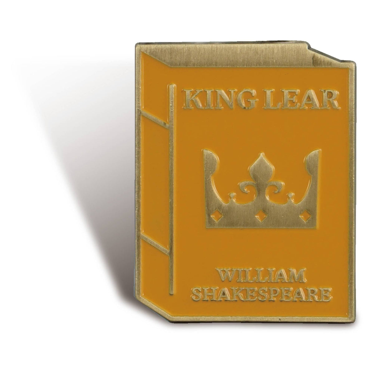 Pin Badge - Shakespeare (King Lear) BookGeek