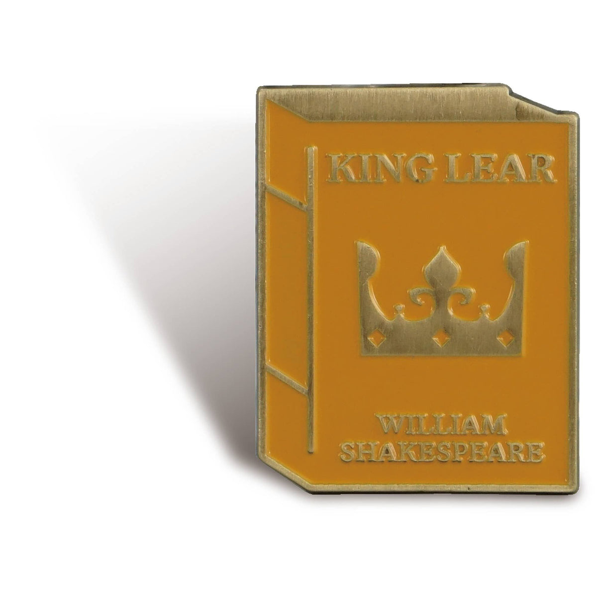 Pin Badge - Shakespeare (King Lear) BookGeek