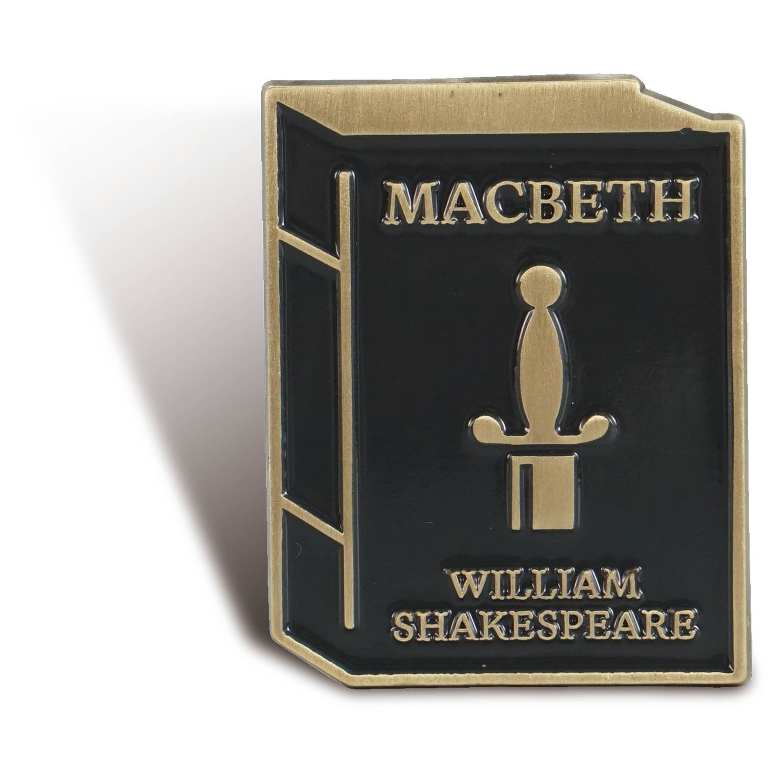 Pin Badge - Shakespeare (Macbeth) BookGeek