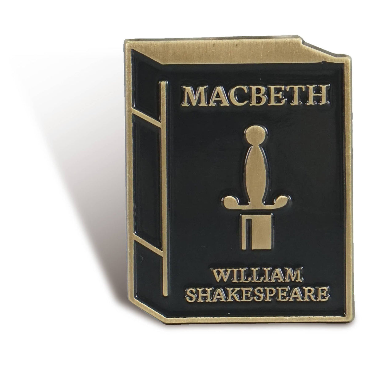 Pin Badge - Shakespeare (Macbeth) BookGeek