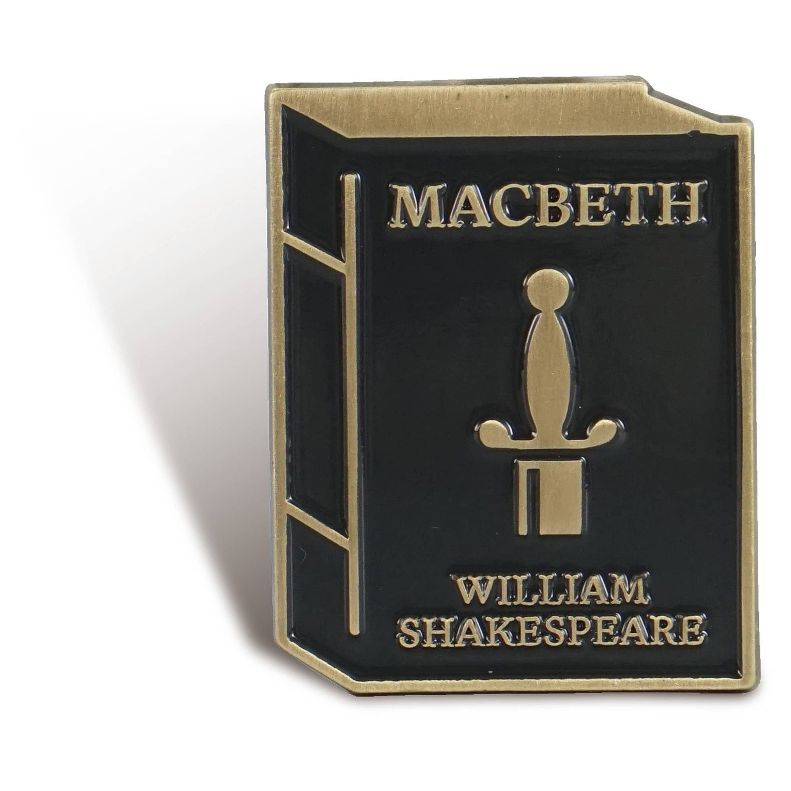 Pin Badge - Shakespeare (Macbeth) BookGeek
