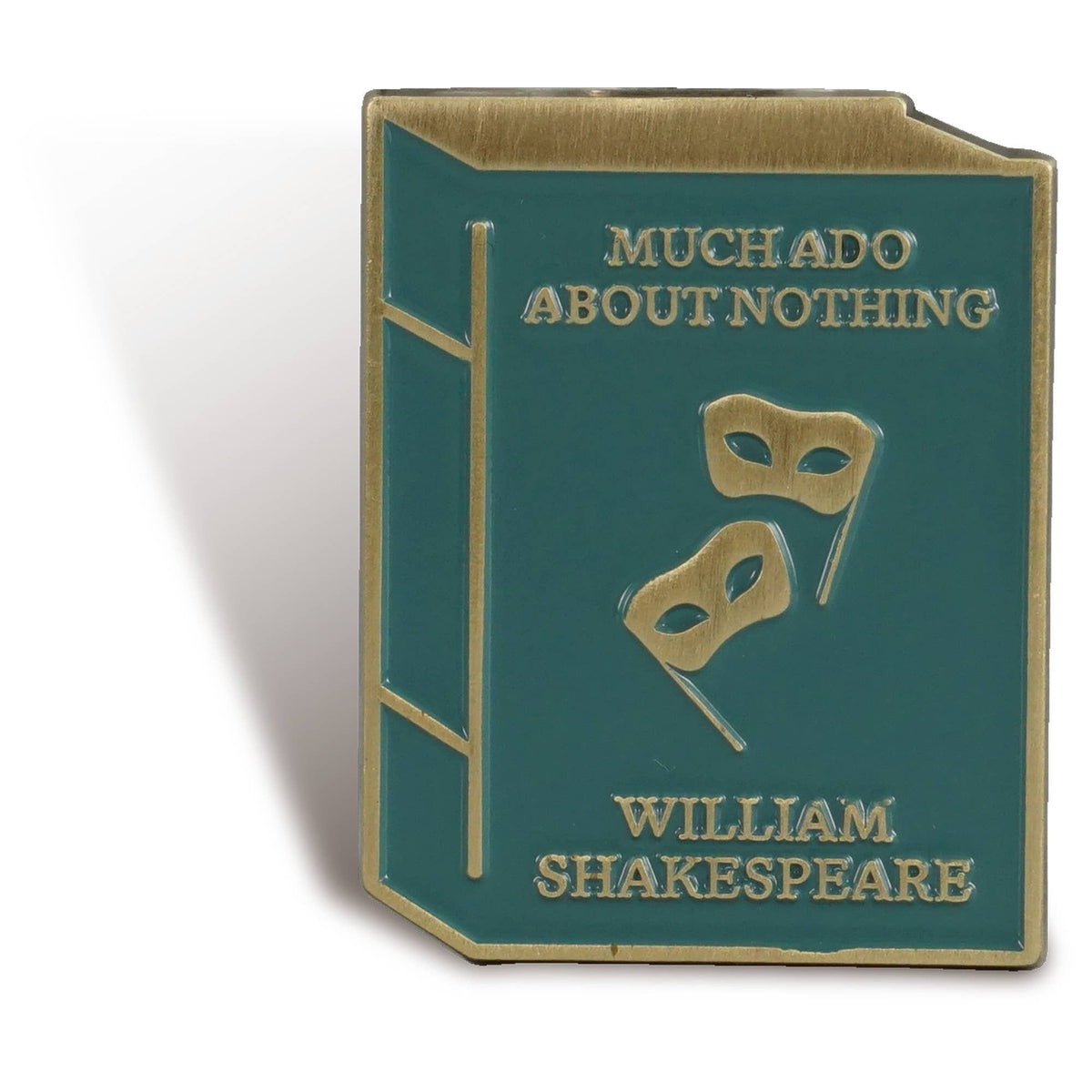 Pin Badge - Shakespeare (Much Ado About Nothing) BookGeek