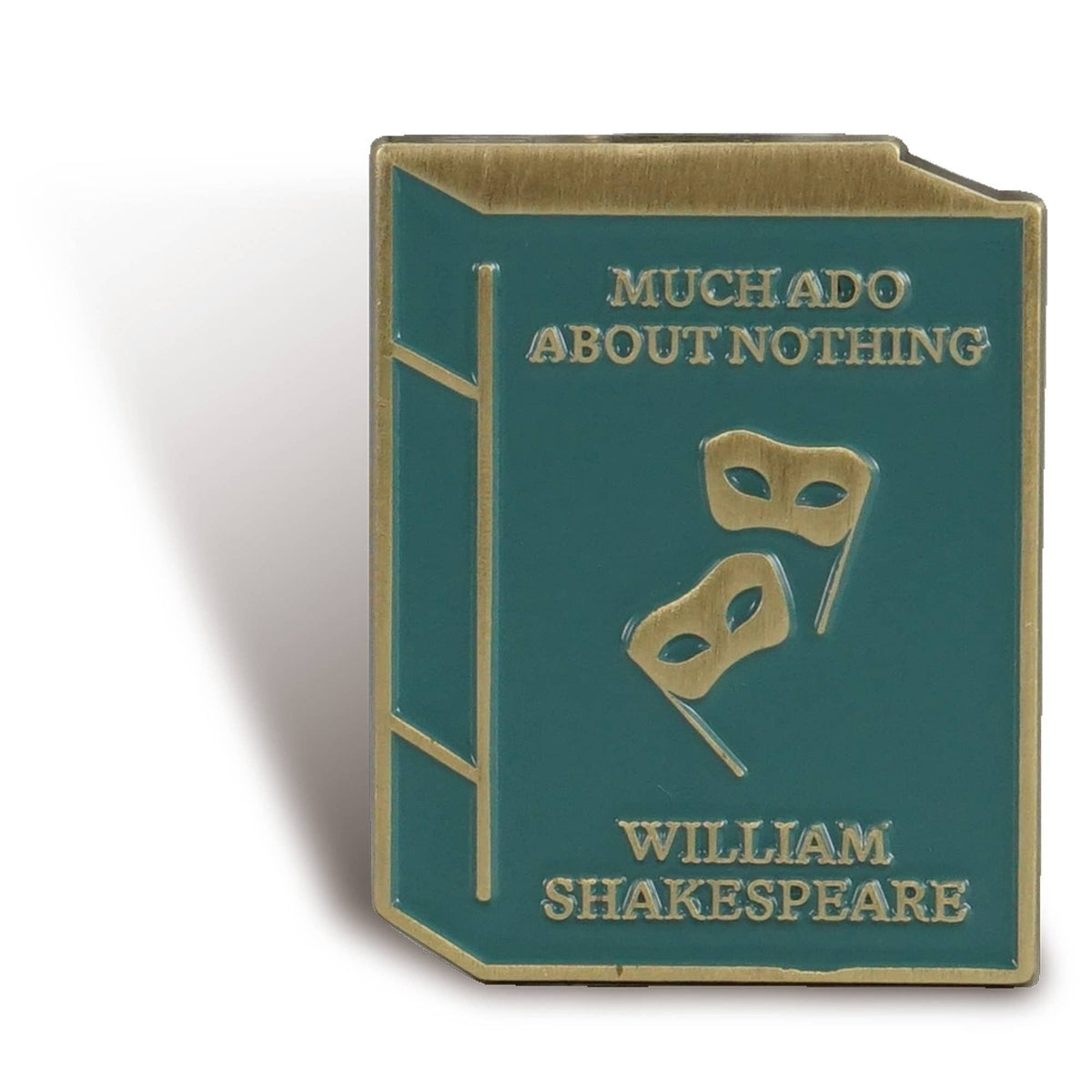 Pin Badge - Shakespeare (Much Ado About Nothing) BookGeek