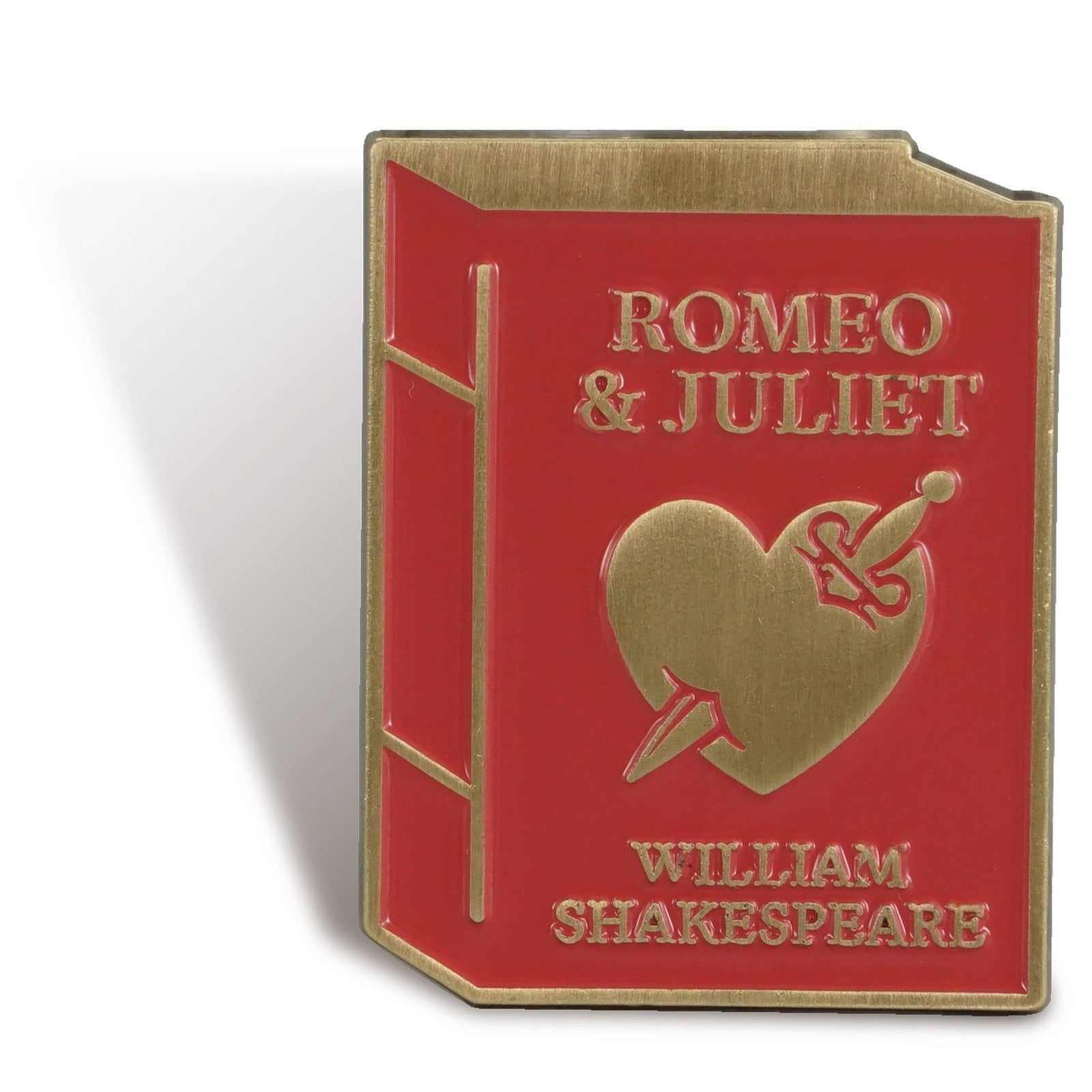 Pin Badge - Shakespeare (Romeo & Juliet) BookGeek