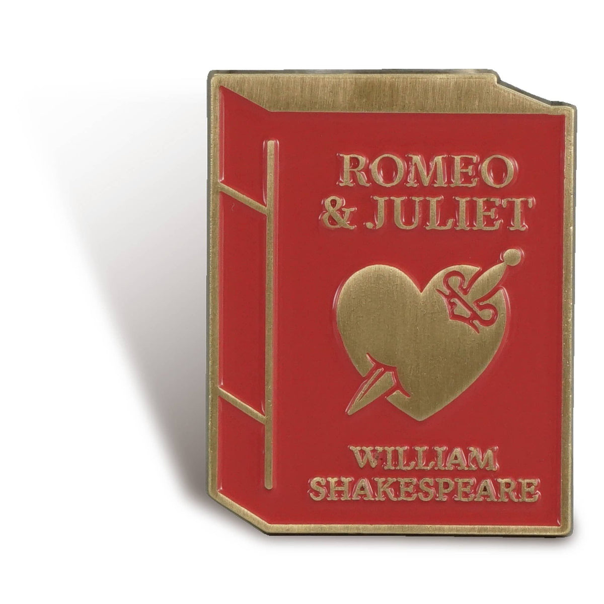 Pin Badge - Shakespeare (Romeo &amp; Juliet) BookGeek