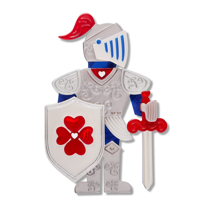 Plot Armour Brooch BookGeek