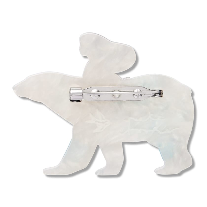Polar Adventure Brooch BookGeek