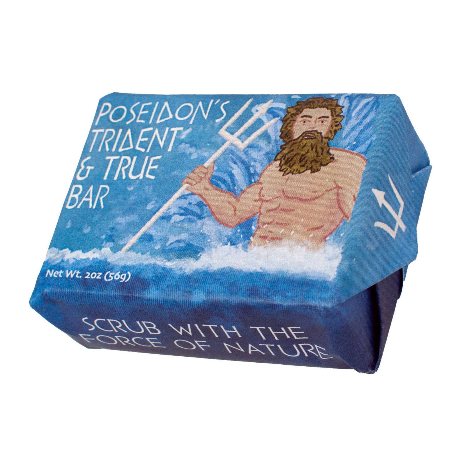 Poseidon's Trident and true Bar Soap BookGeek