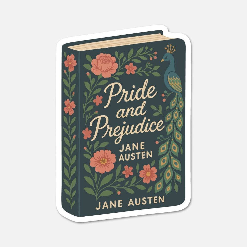 Pride And Prejudice – Book Sticker BookGeek
