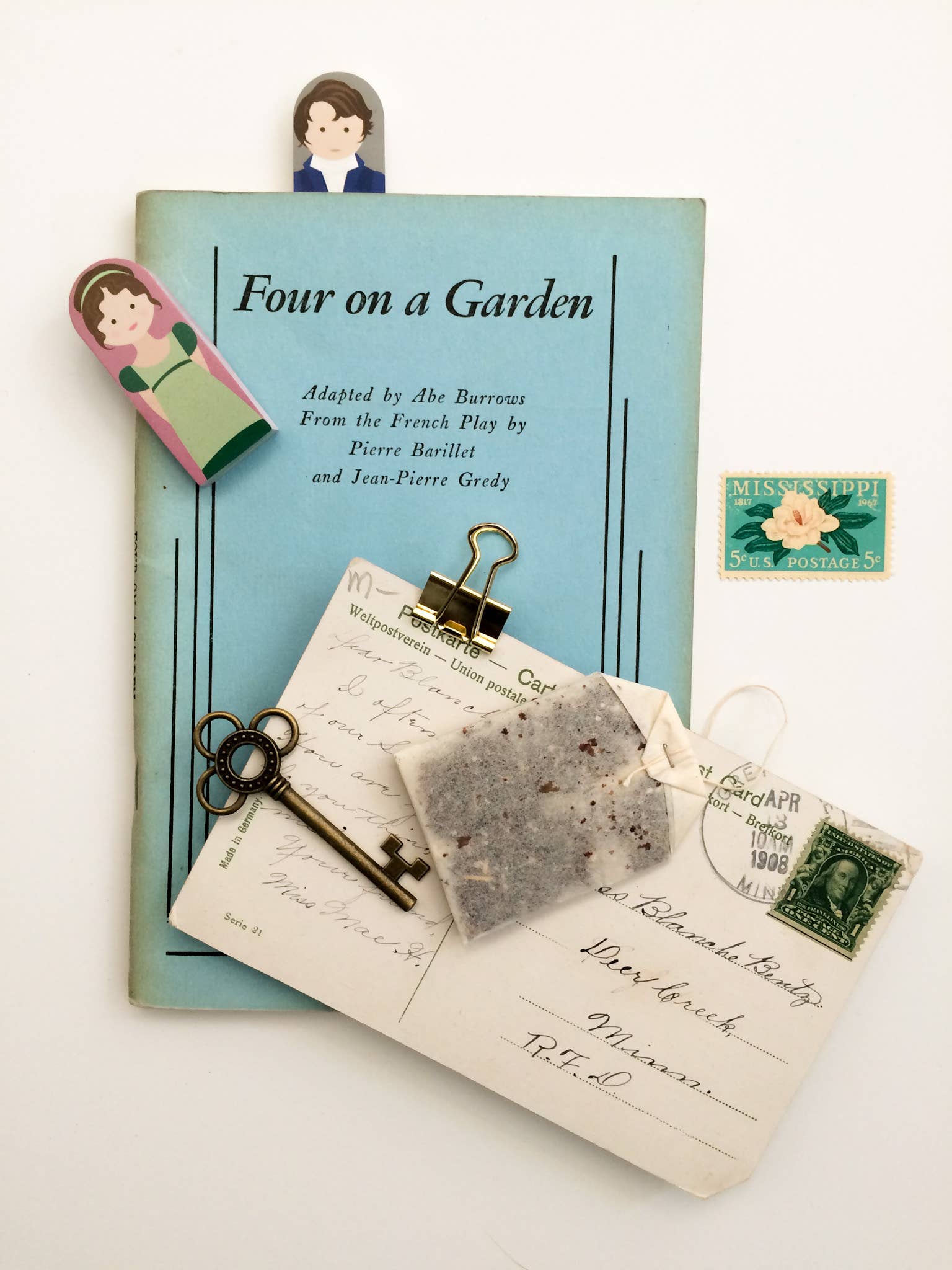 Pride and Prejudice Classic Characters Page Flags BookGeek