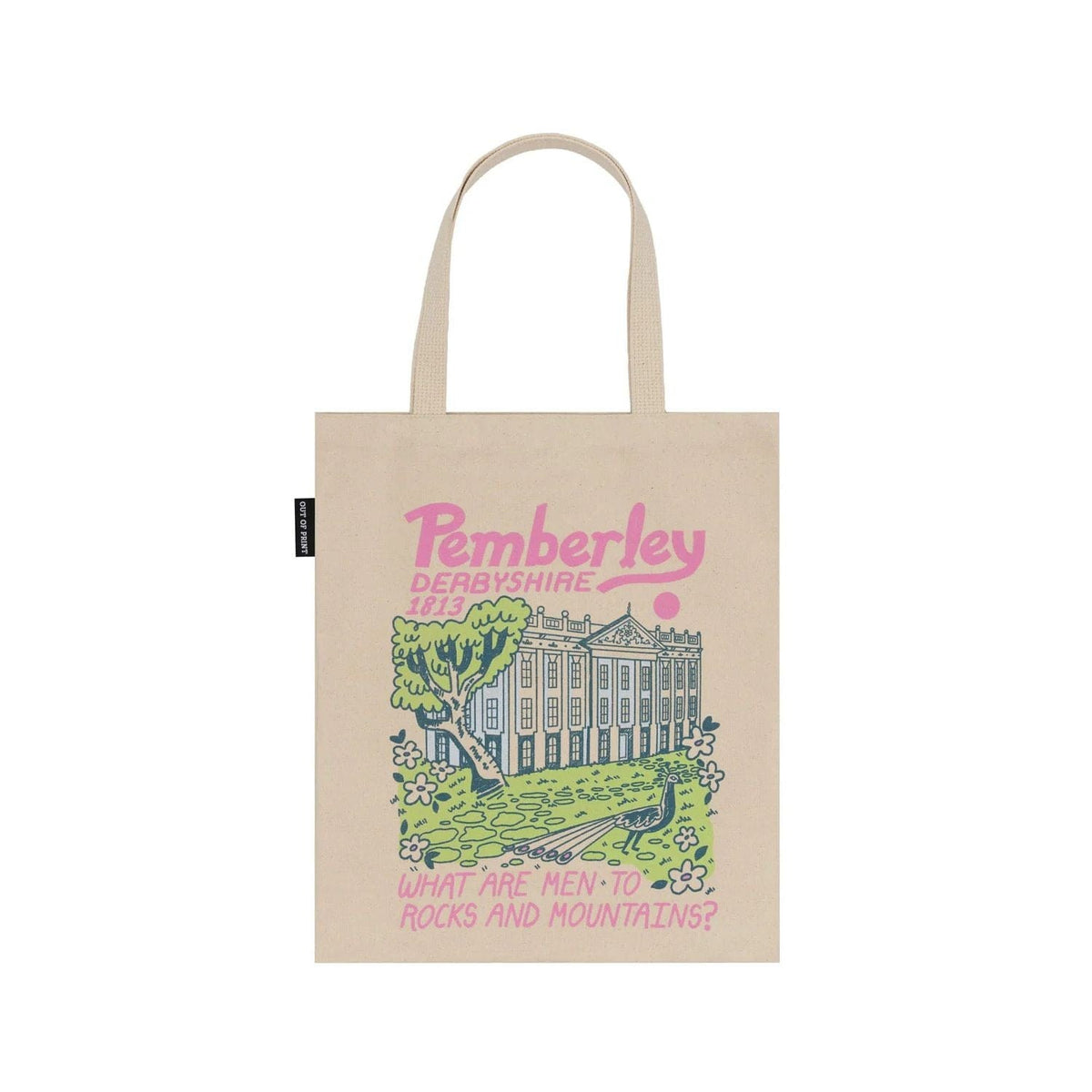 Pride and Prejudice: Pemberley Tote Bag BookGeek