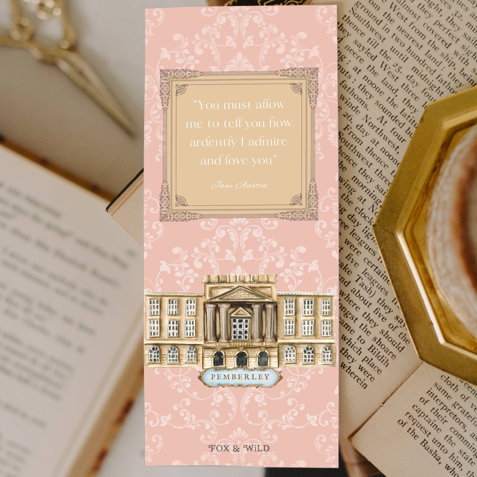 Pride and Prejudice Quote Bookmark BookGeek