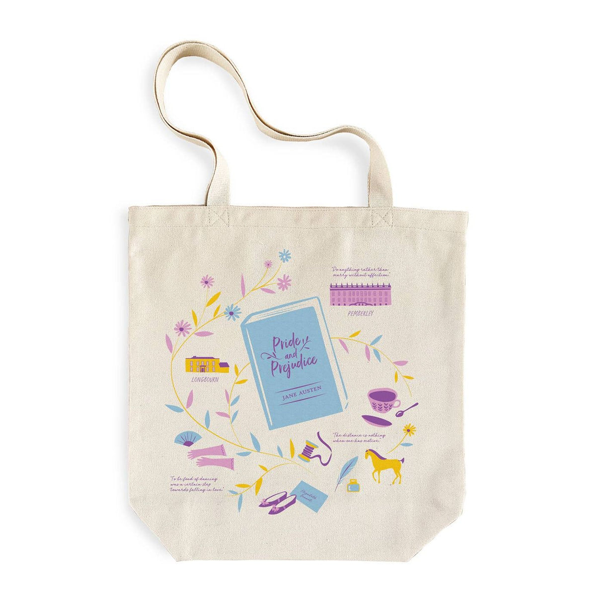 Pride and Prejudice Tote Bag BookGeek