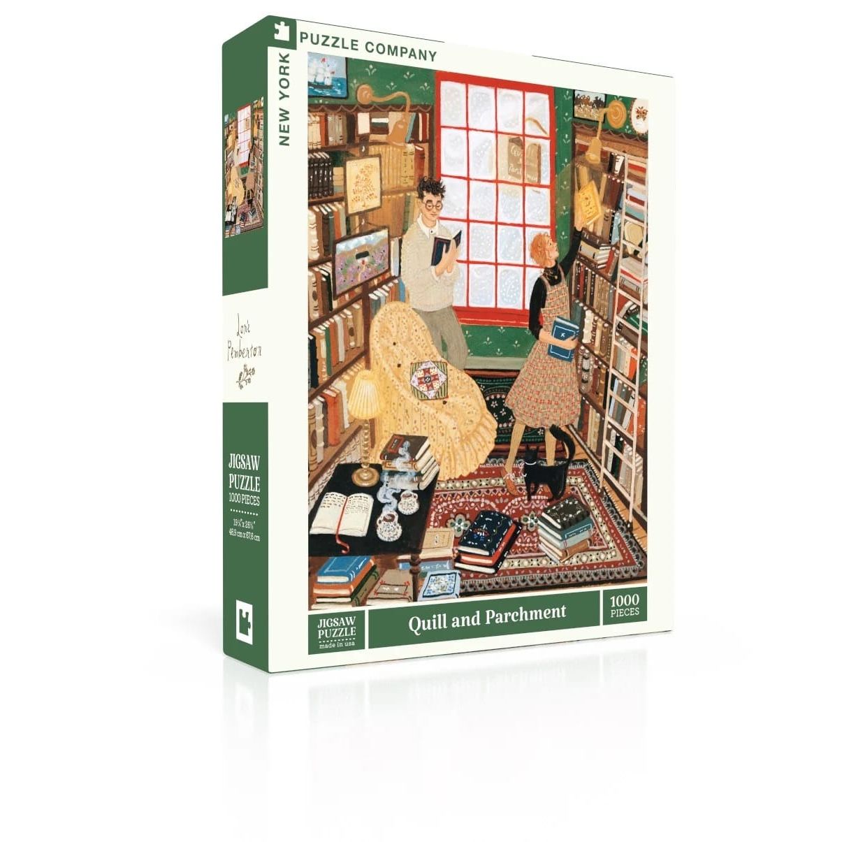 Quill & Parchment Jigsaw Puzzle BookGeek