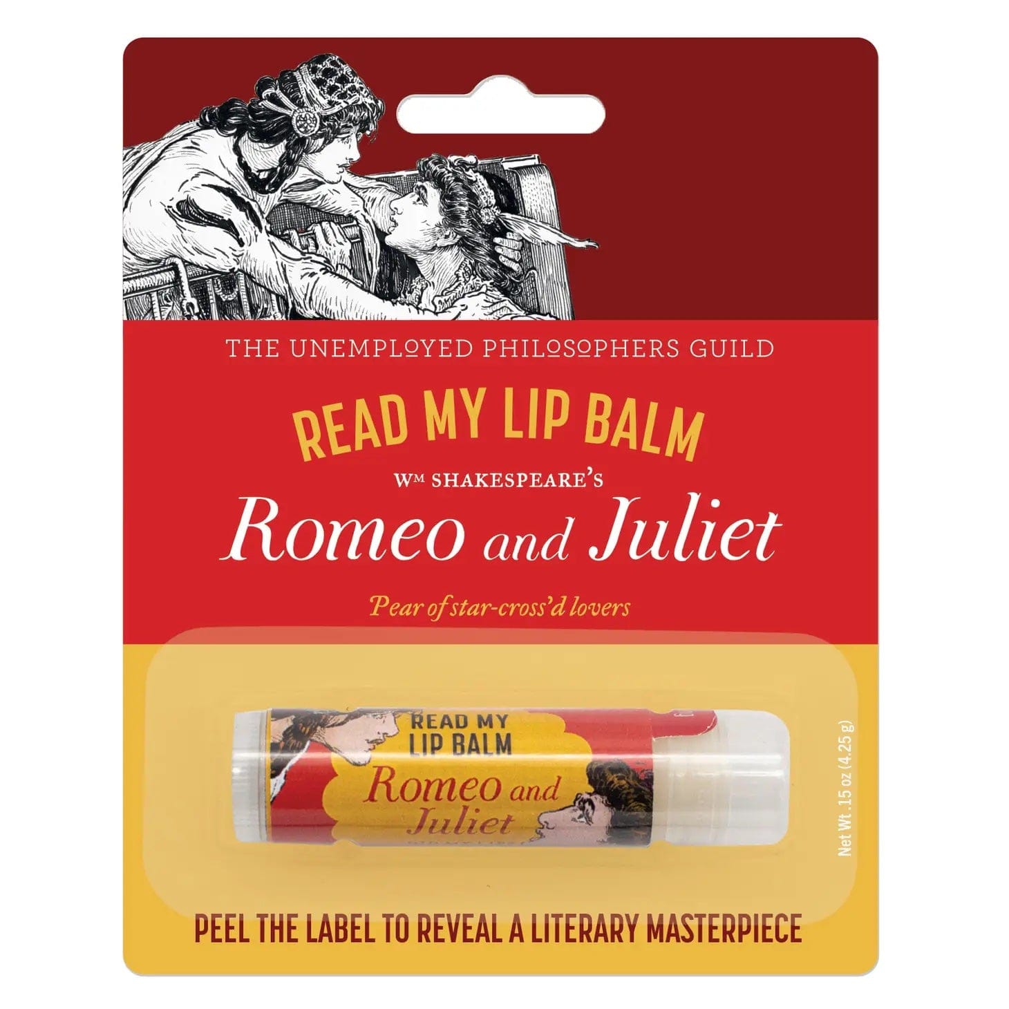 Read My Lip Balm Romeo & Juliet BookGeek