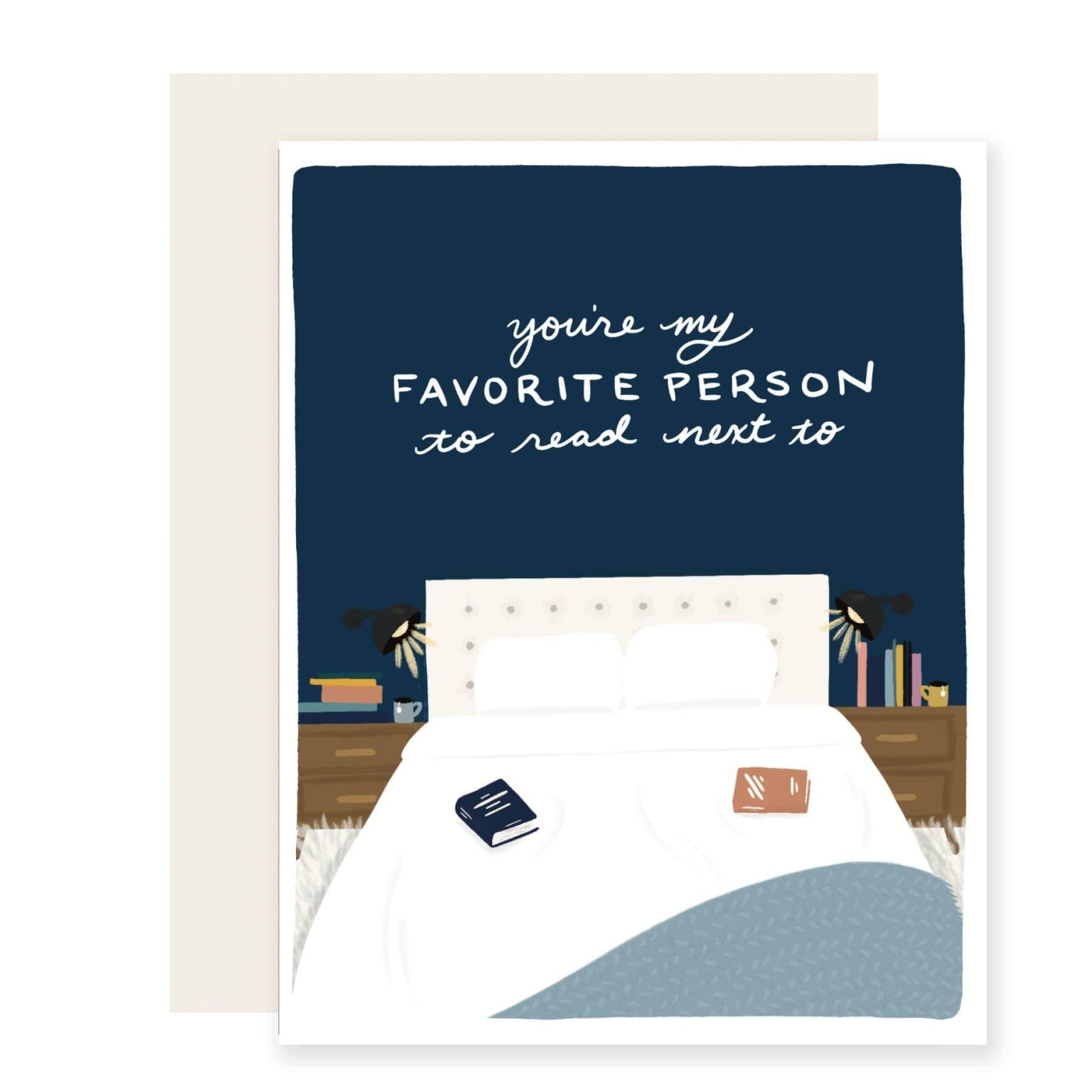 Read Next To | You're My Favorite Person Card BookGeek