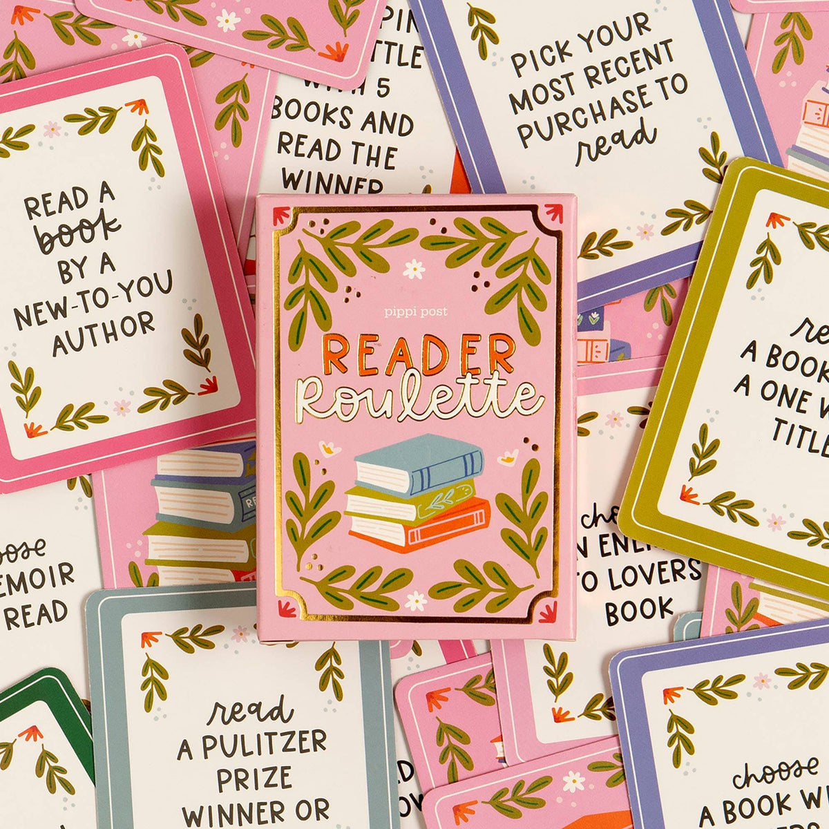 Reader Roulette Card Game BookGeek
