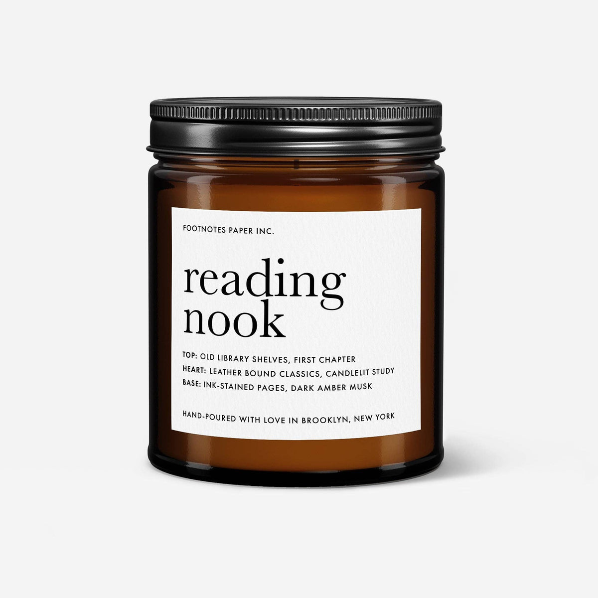 Reading Nook Candle | Woody Exotic BookGeek