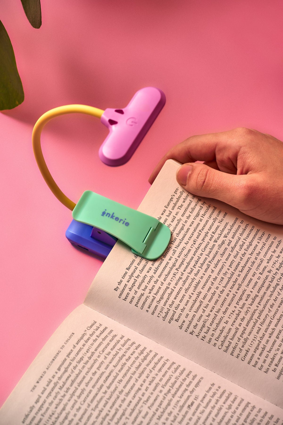 Rechargeable LED Book Light BookGeek