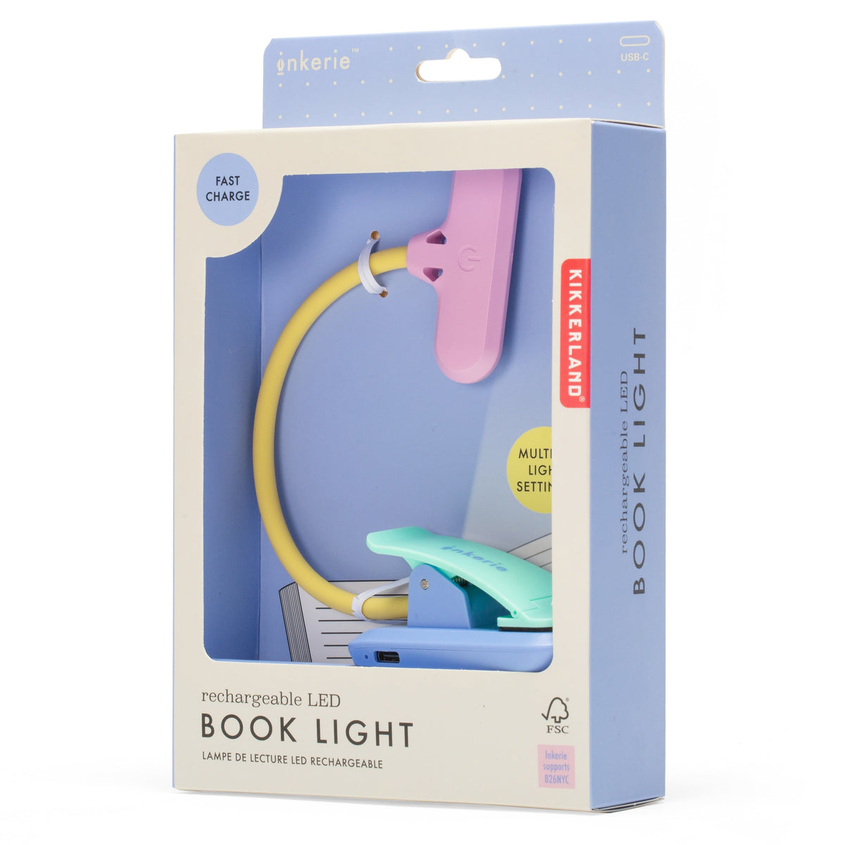 Rechargeable LED Book Light BookGeek