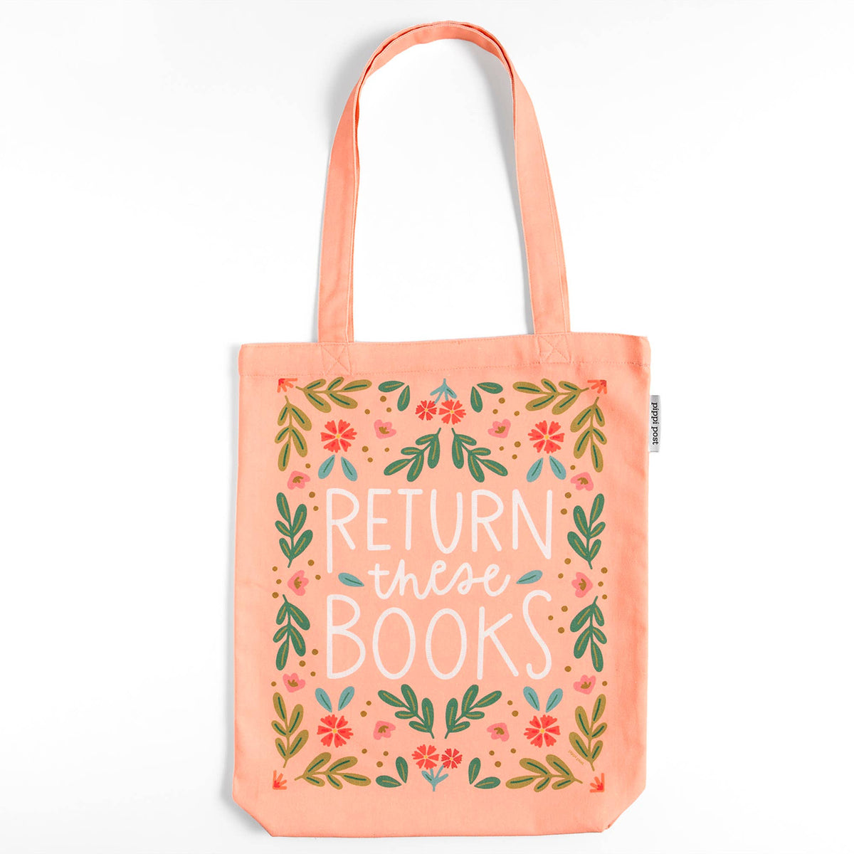 Return These Books Tote Bag BookGeek