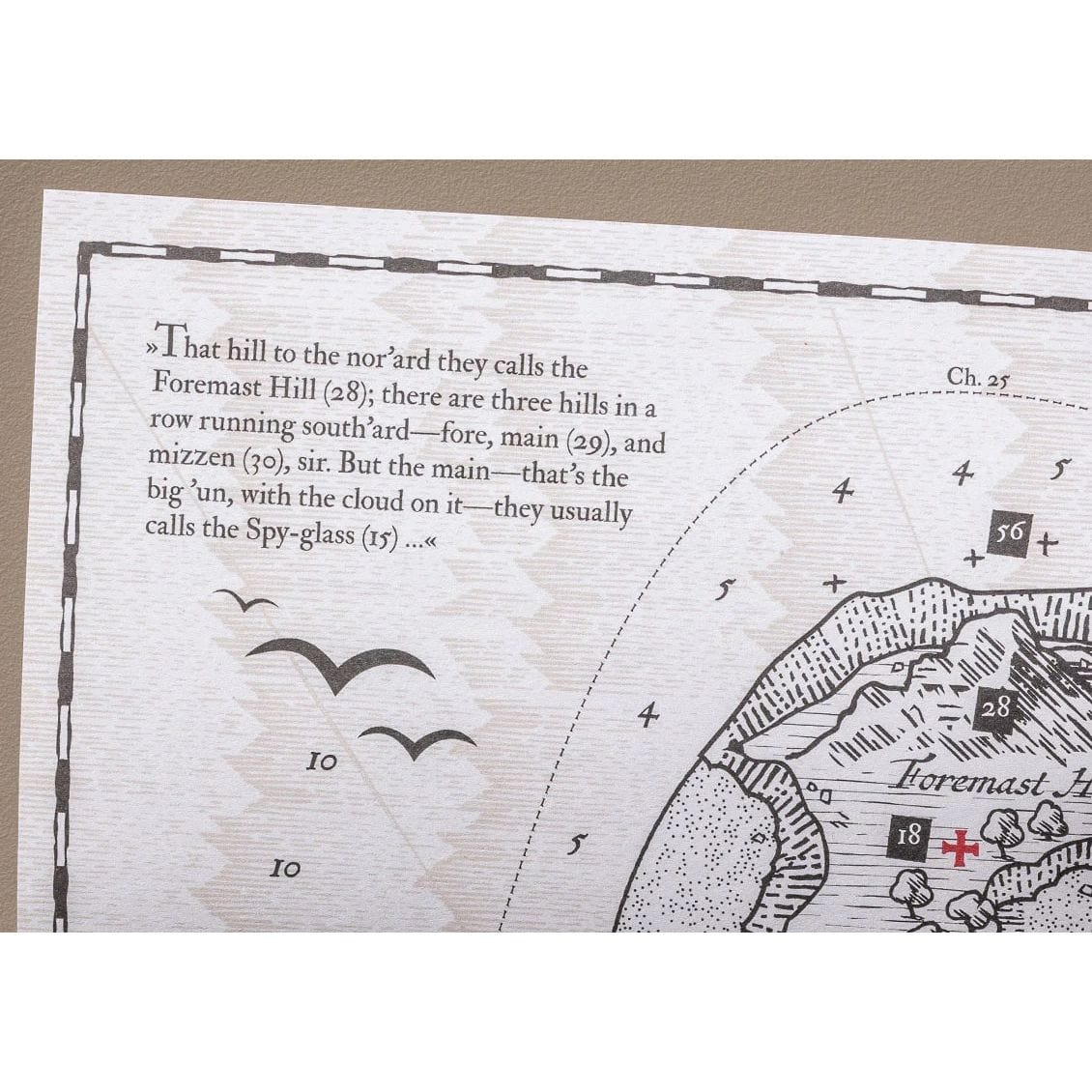 Robert Louis Stevenson: Treasure Island Map BookGeek