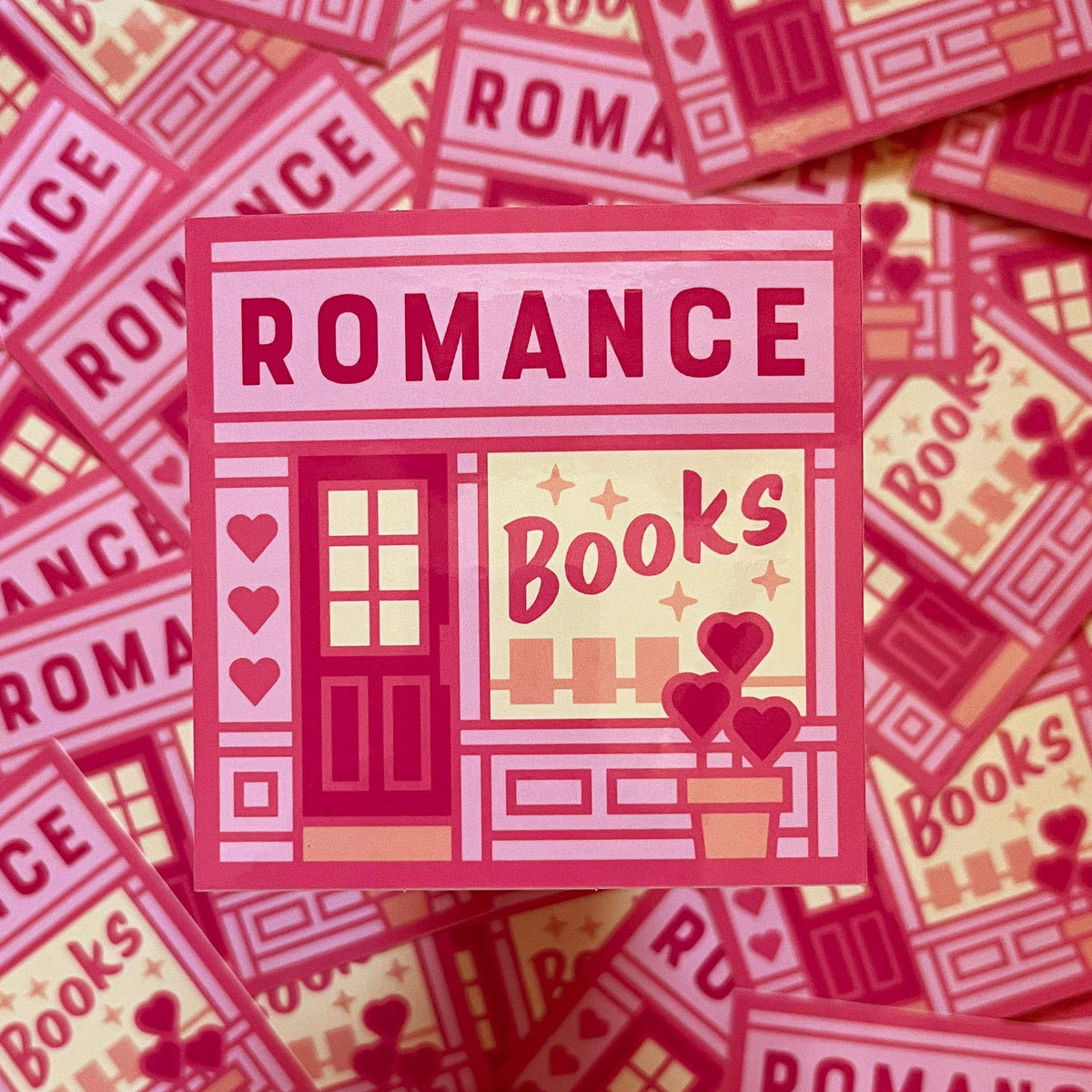 Romance Books Sticker BookGeek