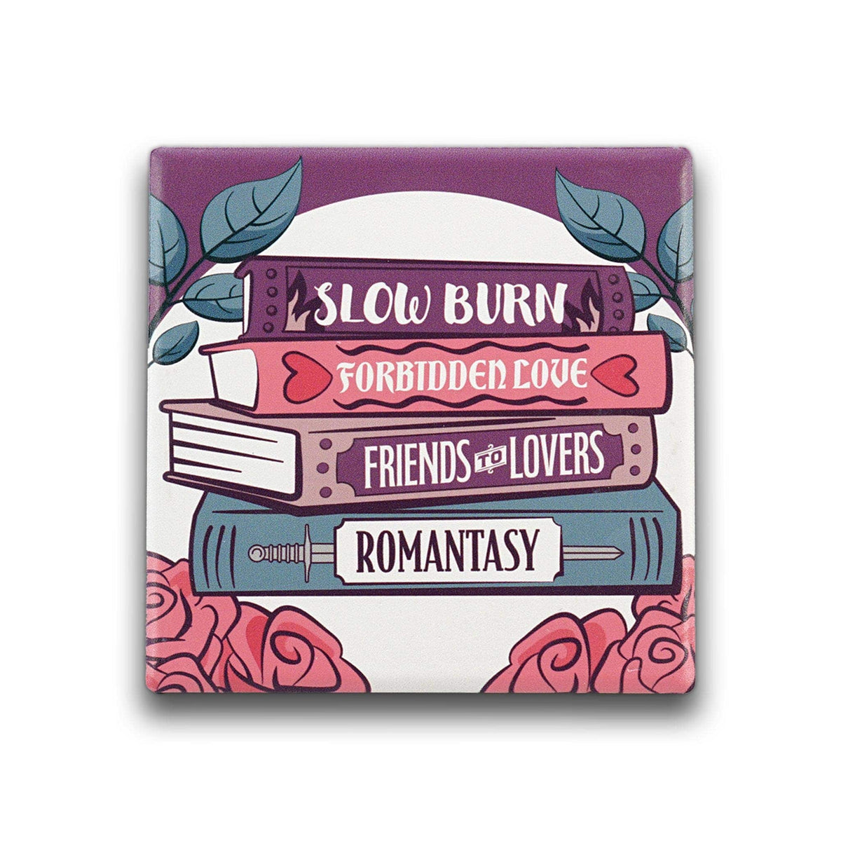 Romantasy Coaster BookGeek